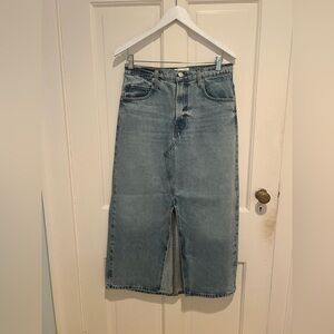FRAME Denim Skirt